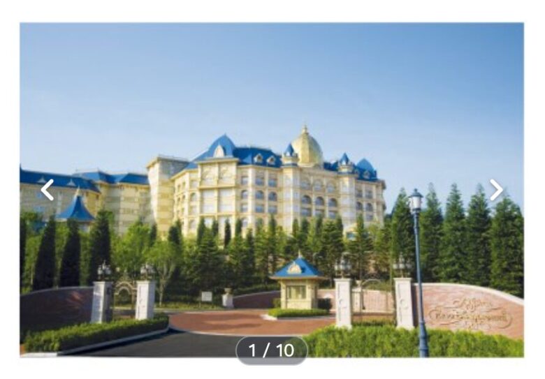 JTB公式ページより出典:東京ディズニーランドホテル外観