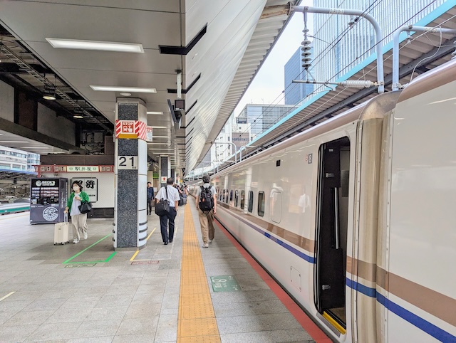 東京駅 JR東海 新幹線ホーム