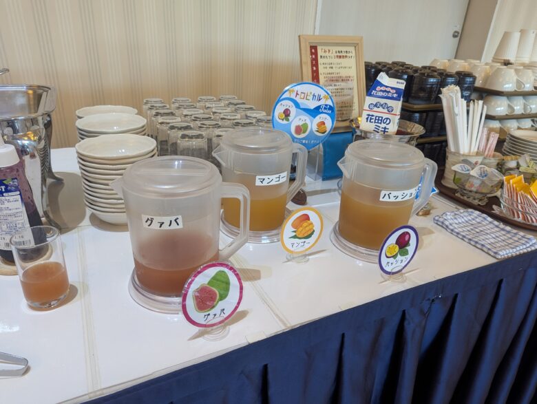 奄美山羊島ホテルの朝食レビュー【ビュッフェ】