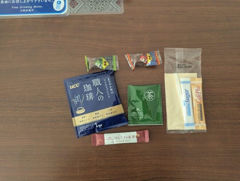 奄美山羊島ホテルの客室 アメニティ