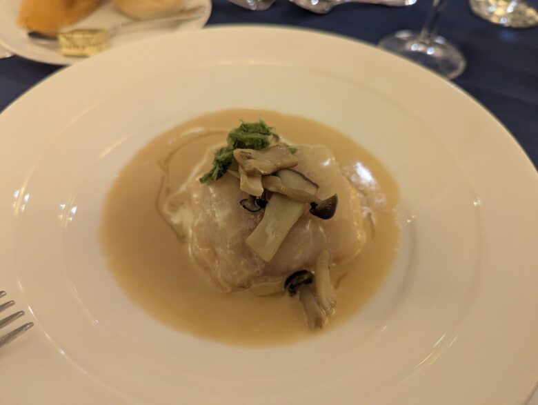 奄美山羊島ホテルの洋食ディナー