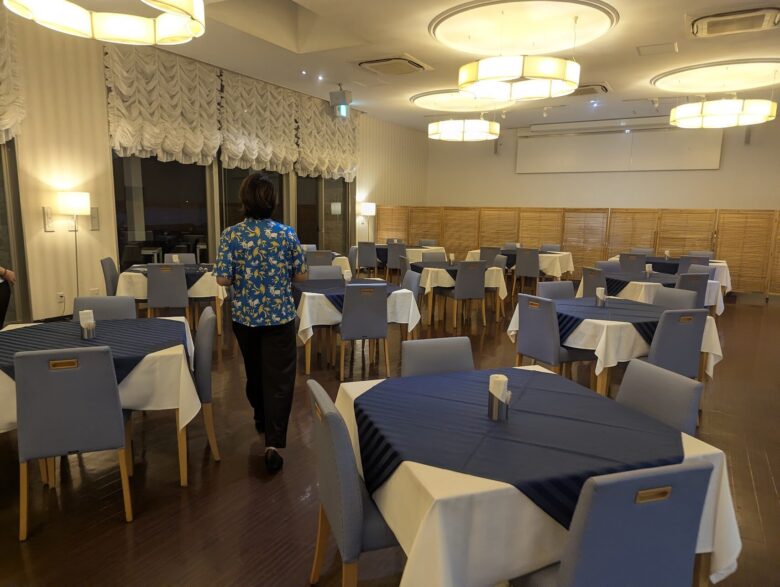 奄美山羊島ホテルのレストラン