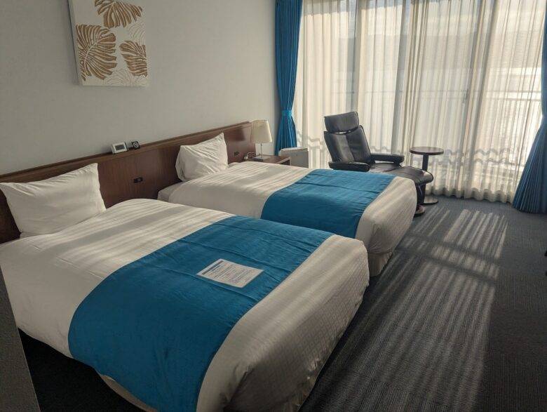 奄美山羊島ホテルの客室レビュー【ツインルーム】