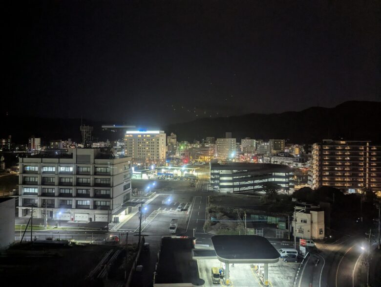 奄美ポートタワーホテル からの眺め